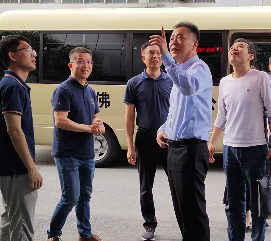 佛山市政协副主席万志康率队调研3044永利